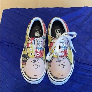 Kids Charlie Brown Vans